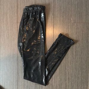 Material Girl Shiny Leggings